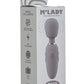 M'lady Rechargeable Silicone Tiny Vibrating Wand - Grey