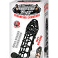 Mack Tuff Vibrating Silicone Cockcage Cock Ring - Black