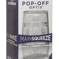 Main Squeeze Pop Off Ultraskyn Compact Masturbator - Clear