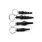 Master Series 4 Piece Anal Rimmer Ringed Silicone Kit