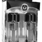 Master Series Black Max Powerful Twist Nipple Suckers - Black/Silver