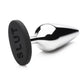 Master Series Butt Slut Metal and Silicone Butt Plug