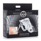 Master Series Clear Captor Chastity Cage with Keys - Clear - Small