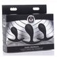 Master Series Dark Droplets Curved Anal Trainer - Black - 3 Piece/Set