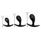 Master Series Dark Droplets Curved Anal Trainer
