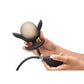 Master Series Dark Pearl Inflatable Rechargeable Vibrating Butt Plug