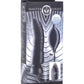 Master Series Dick-Spand Inflatable Silicone Dildo - Black
