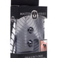 Master Series Dragon's Orbs Nubbed Silicone Magnetic Balls - Black/Metal