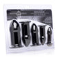 Master Series Expansion Anal Dilator - Black - Set