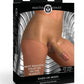 Master Series Hard-On Briefs Silicone Penis Panties - Caramel - Large