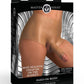 Master Series Hard-On Briefs Silicone Penis Panties - Caramel - Medium