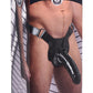 Master Series Infiltrator II Hollow Strap-On + 9in Dildo - Black
