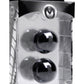 Master Series Jaded Glass Ben Wa Balls - Black/Green