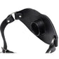 Master Series Leather Locking Open Mouth Gag