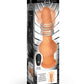 Master Series Passion Pounder Thrusting Sex Shaker Rechargeable Silicone Vibrator - Vanilla
