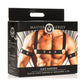 Ms Rave Chest Harness Lxl Blk/Gld