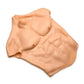 Master Series Ripped Silicone Male Chest Shirt - Vanilla - Medium