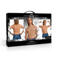 Master Series Ripped Silicone Male Chest Shirt - Vanilla - Small