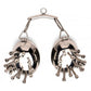 Master Series Scrotum Egg Shells with Spikes Stainless - Metal/Steel