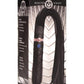 Master Series Vibra-Lasher 9x Vibrating Silicone Dildo Flogger - Black