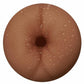 Masturmate Silicone Butt Masturbator - Caramel