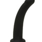 ME YOU US Black Curved Silicone Dildo