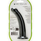 ME YOU US Black Curved Silicone Dildo