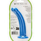 ME YOU US Blue Curved Silicone Dildo