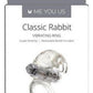 ME YOU US Classic Rabbit Vibrating Cock Ring