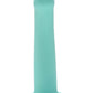 ME YOU US Curved Silicone Dildo - Aqua/Blue - 7in