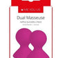 ME YOU US Dual Masseuse Silicone Nipple Suckers