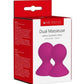 ME YOU US Dual Masseuse Silicone Nipple Suckers - Purple