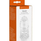 ME YOU US Glacier Dual End Stroker Masturbator - Clear