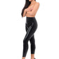 ME YOU US Latex Leggings - Black - Medium