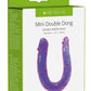 ME YOU US Mini Double Dong Double Ended Dildo - Purple