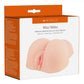 ME YOU US Miss Nikita Vibrating Realistic Masturbator - Pussy and Butt - Vanilla