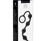 ME YOU US Onyx Silicone Anal Beads - Black