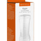 ME YOU US Ripple Dual End Stroker Masturbator - Clear