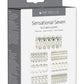 ME YOU US Sensational Seven Textured Sleeves Kit - Clear