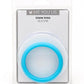 ME YOU US Silicone 55mm Cock Ring - Aqua/Blue