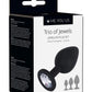 ME YOU US Trio Of Jewels - Black