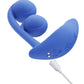 Melody Pressure Sensing App-Controlled Rechargeable Silicone Twin Balls Clit and G-Spot Vibrator