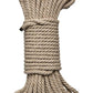 Merci Hogtied Bind and Tie 6mm Hemp Bondage Rope - Tan - 50ft