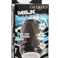 Milk Master Vibro Squeeze Rechargeable Silicone Stroker - Black
