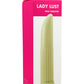 Minx Lady Lust Ribbed Mini Vibrator - White
