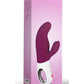 Miss Bi Silicone Vibrator with Clitoral Stimulator - Grape/Purple