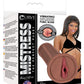 Mistress Sia Vibrating Bioskin Dual Density Stroker - Pussy - Chocolate