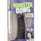 Monster Dong The Werewolf Silicone Dildo - Black - 9in