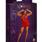 Moonlight Model 08 Dress - Black/Red - Plus Size/Queen