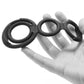 My Cockring Double Loop Silicone Cock Ring and Scrotum Cinch